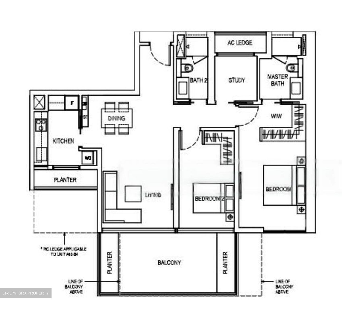 Boulevard 88 (D10), Apartment #486041161
